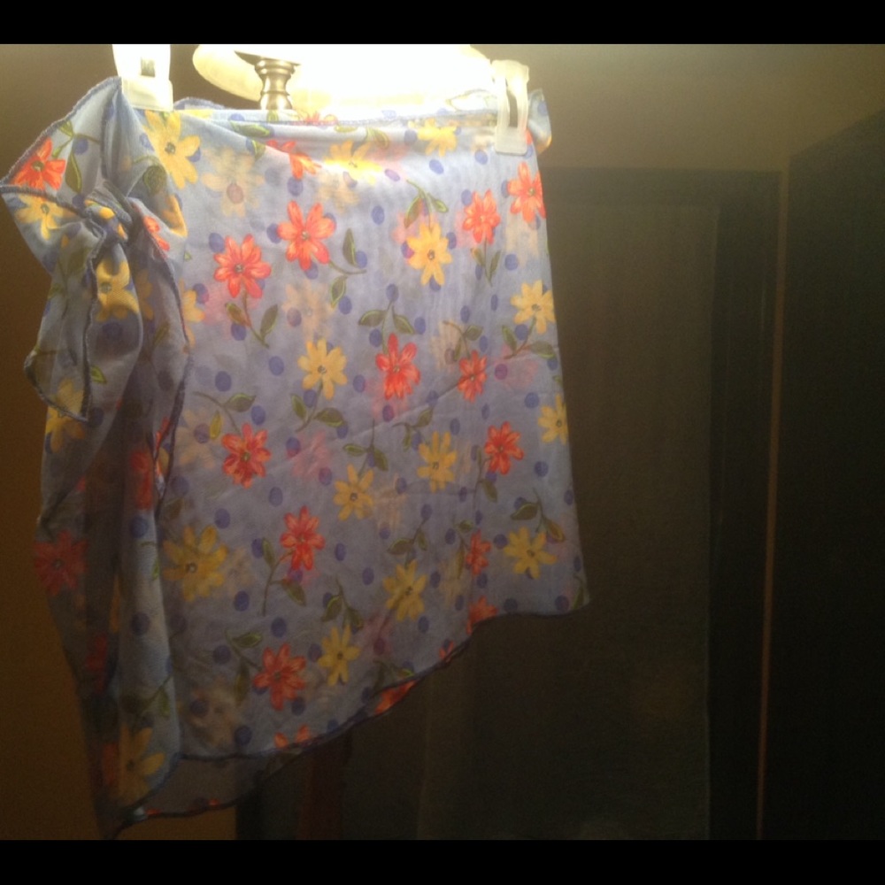 Wrap beach cover up